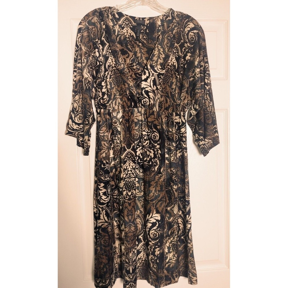 SOMA V-Neck Nightgown Size Small Empire Waist Stretchy
